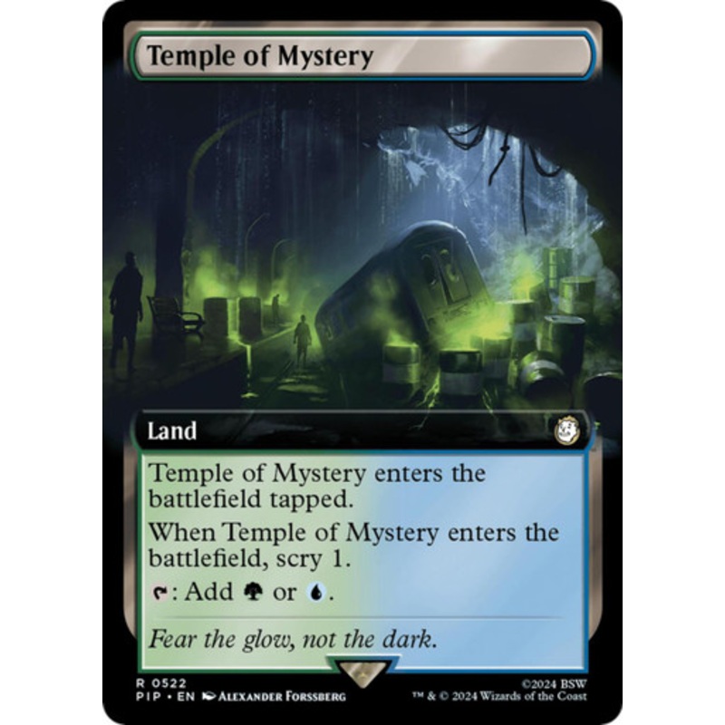 Temple of Mystery (Extended Art) | Universes Beyond: Fallout