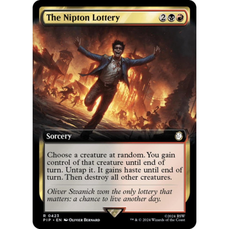The Nipton Lottery (Extended Art) | Universes Beyond: Fallout