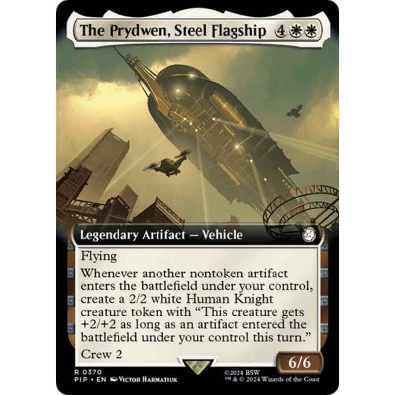 The Prydwen, Steel Flagship (Extended Art) | Universes Beyond: Fallout