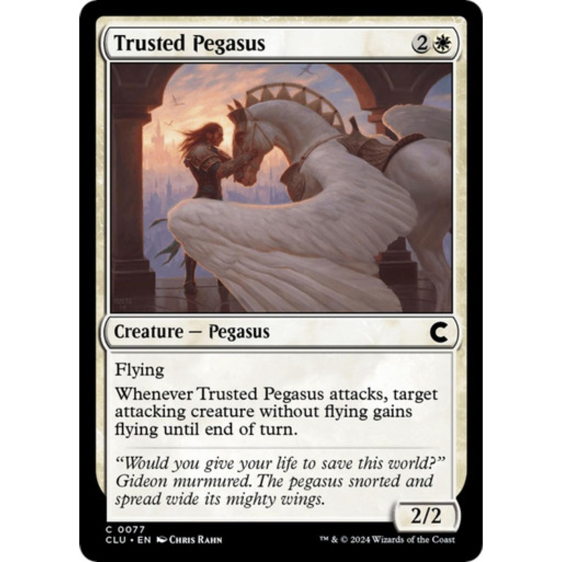 Trusted Pegasus | Ravnica: Clue Edition