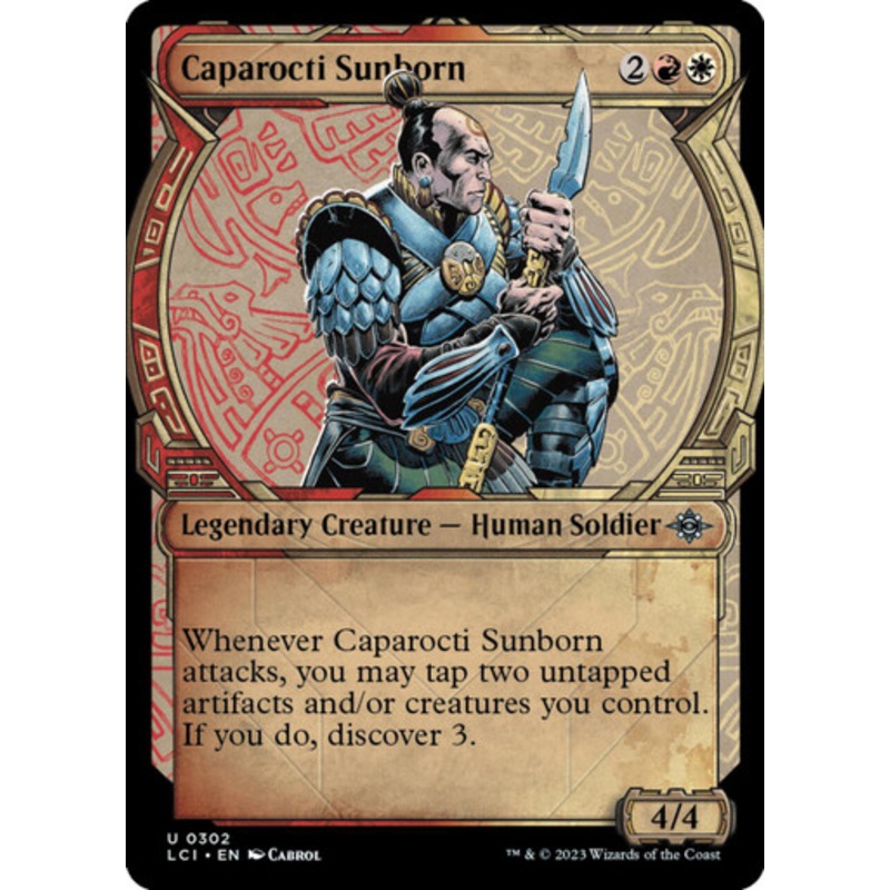 Caparocti Sunborn (Showcase Frame) | Lost Caverns of Ixalan