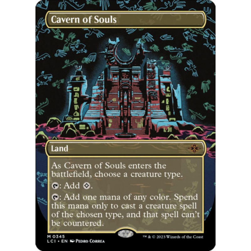 Cavern of Souls (Borderless Art) (foil) | Lost Caverns of Ixalan