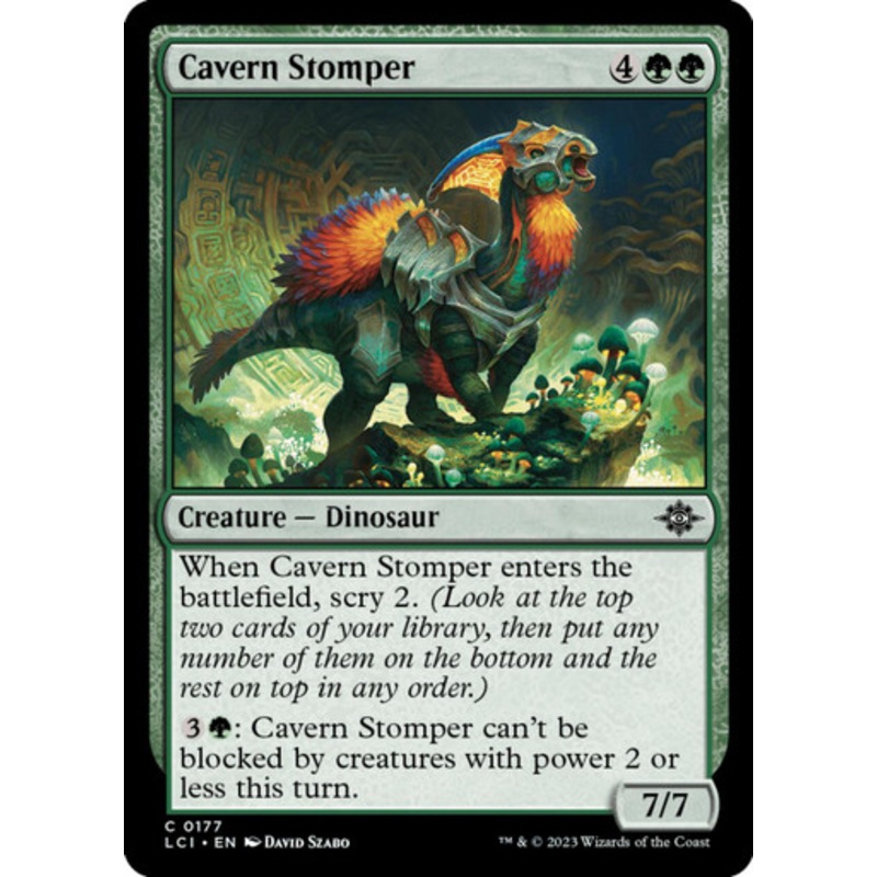 Cavern Stomper (foil) | Lost Caverns of Ixalan
