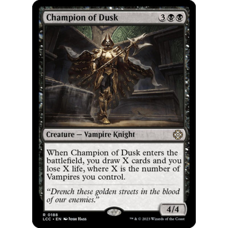 Champion of Dusk | Lost Caverns of Ixalan Commander