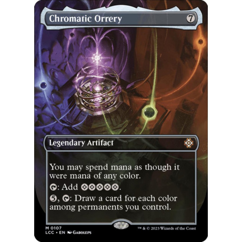 Chromatic Orrery (Treasure Trove Box Topper) | Lost Caverns of Ixalan Commander