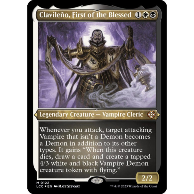 Clavileno, First of the Blessed (Etched Foil Display Commander) | Lost Caverns of Ixalan Commander