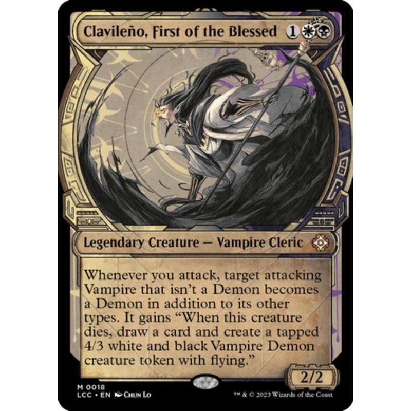 Clavileno, First of the Blessed (Showcase Frame)