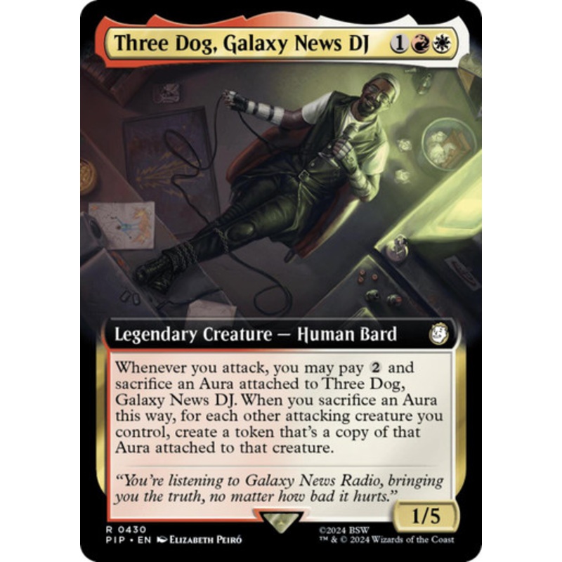 Three Dog, Galaxy News DJ (Extended Art) | Universes Beyond: Fallout