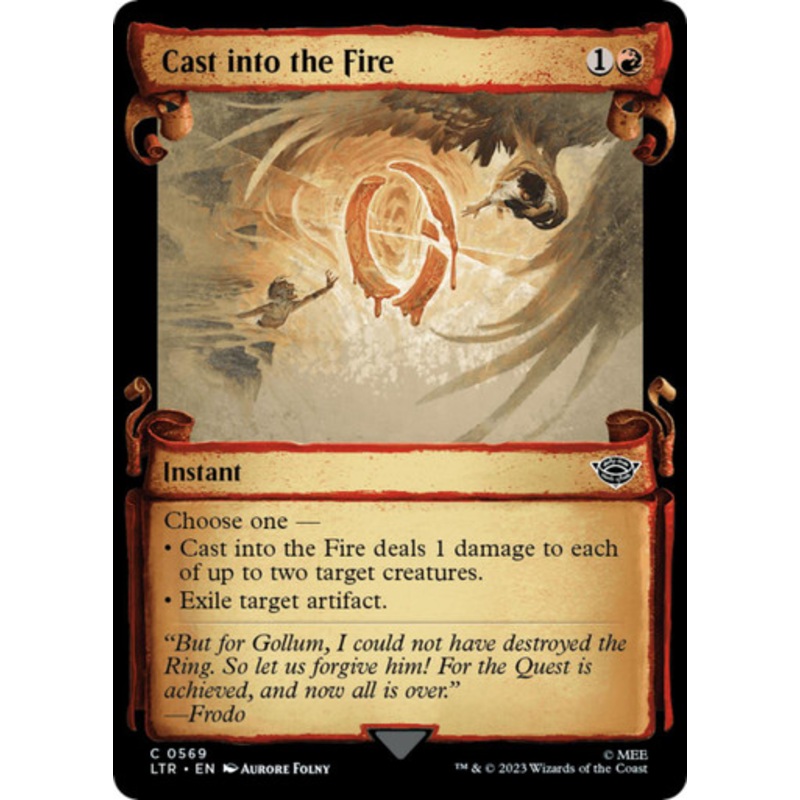 Cast into the Fire (Showcase Scroll) | The Lord of the Rings: Tales of Middle-earth