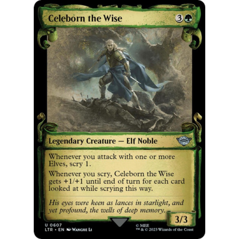 Celeborn the Wise (Showcase Scroll)