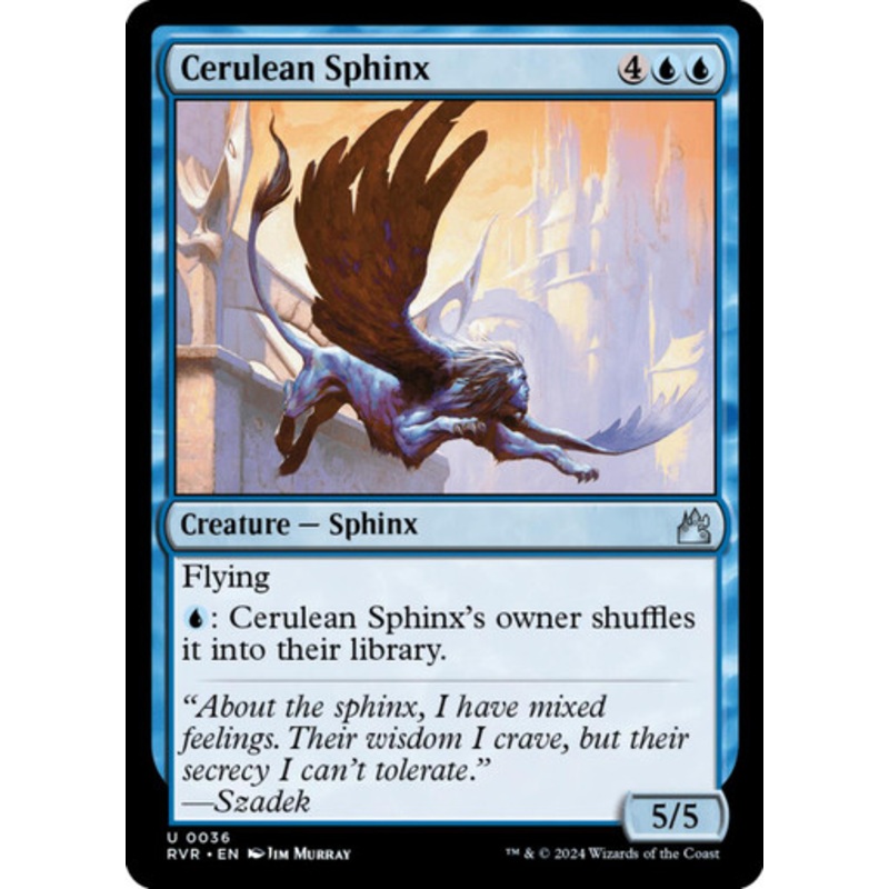 Cerulean Sphinx | Ravnica Remastered
