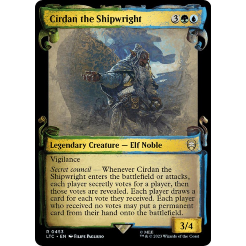 Cirdan the Shipwright (Showcase Scroll) | The Lord of the Rings Commander