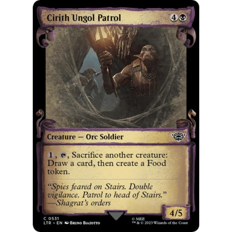Cirith Ungol Patrol (Showcase Scroll)