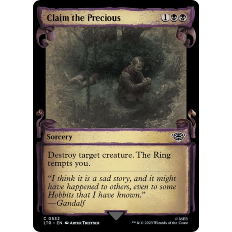 Claim the Precious (Showcase Scroll)