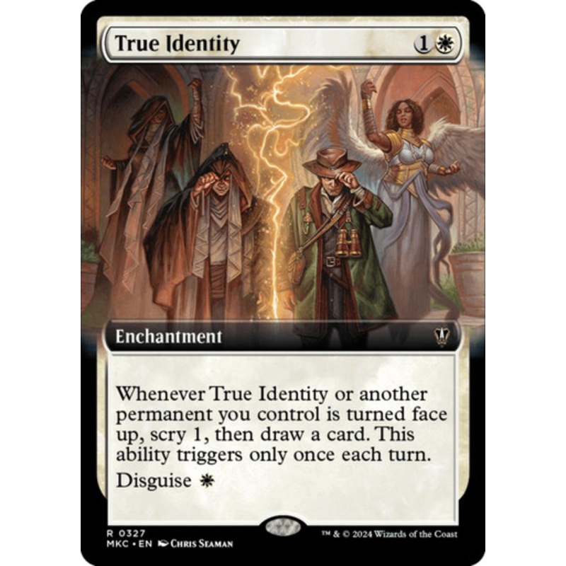 True Identity (Extended Art) | Murders at Karlov Manor Commander