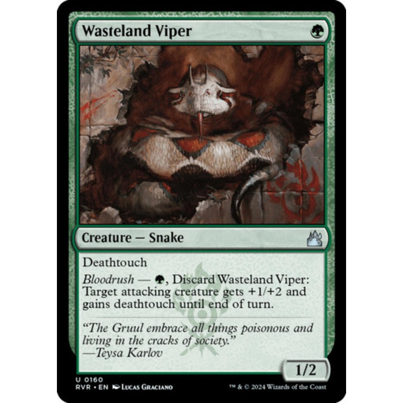 Wasteland Viper | Ravnica Remastered