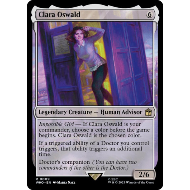 Clara Oswald (foil) | Universes Beyond: Doctor Who