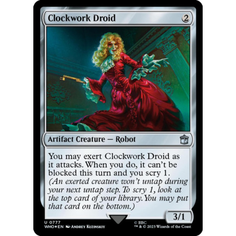 Clockwork Droid (Surge foil) | Universes Beyond: Doctor Who