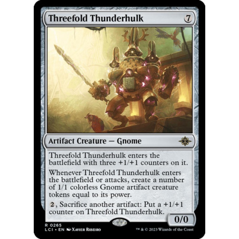 Threefold Thunderhulk | Lost Caverns of Ixalan