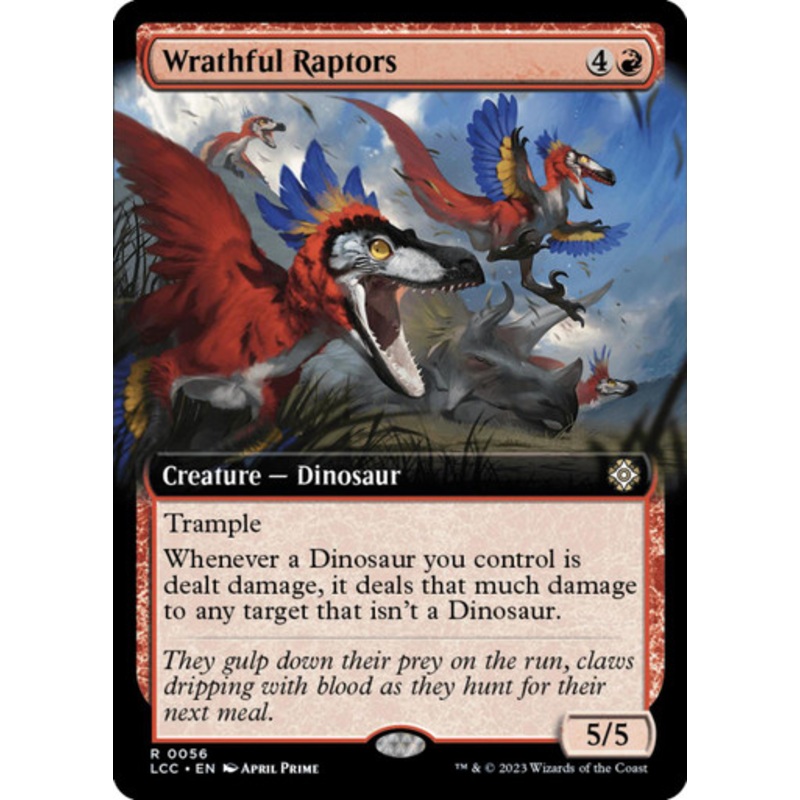 Wrathful Raptors (Extended Art)