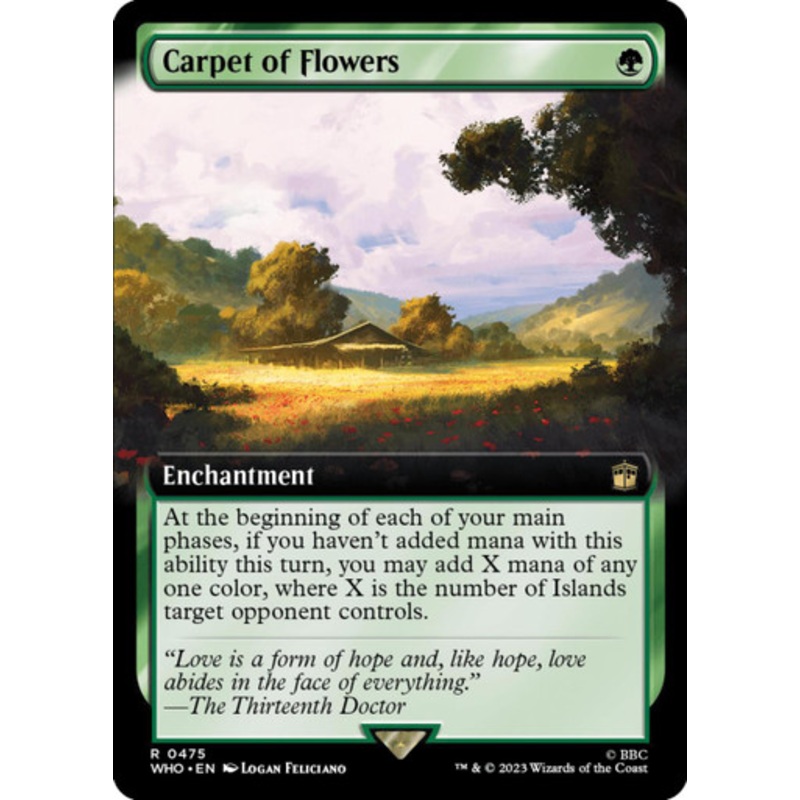 Carpet of Flowers (Extended Art) (foil)