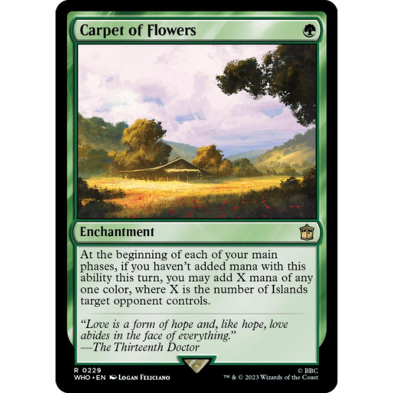 Carpet of Flowers | Universes Beyond: Doctor Who