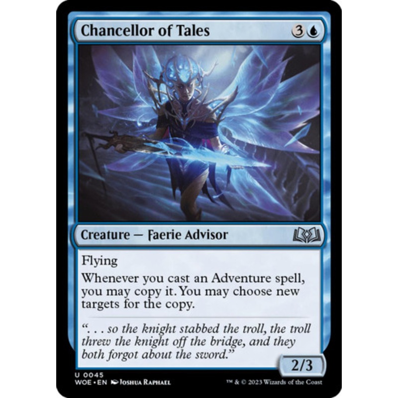 Chancellor of Tales | Wilds of Eldraine