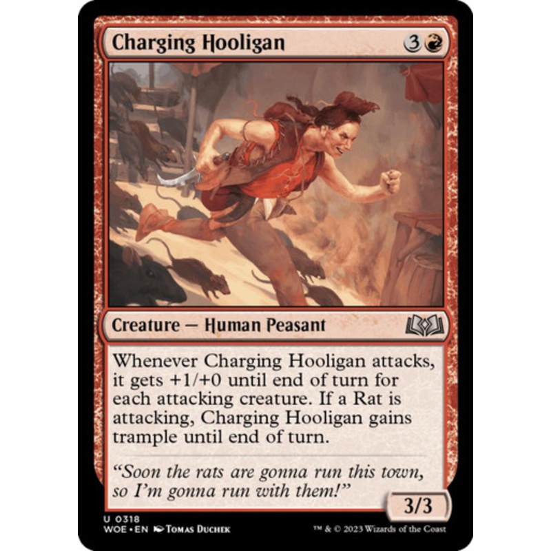 Charging Hooligan | Wilds of Eldraine