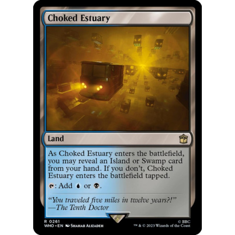 Choked Estuary (foil) | Universes Beyond: Doctor Who