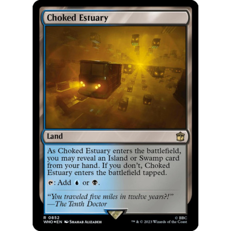 Choked Estuary (Surge foil) | Universes Beyond: Doctor Who