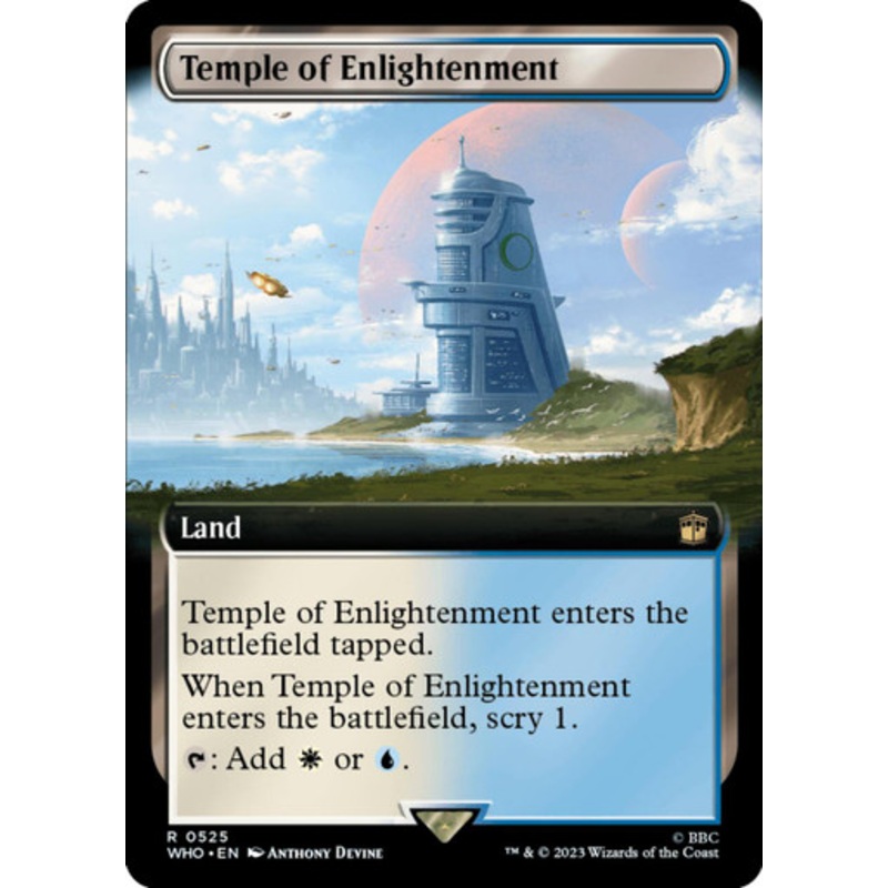 Temple of Enlightenment (Extended Art) (foil) | Universes Beyond: Doctor Who