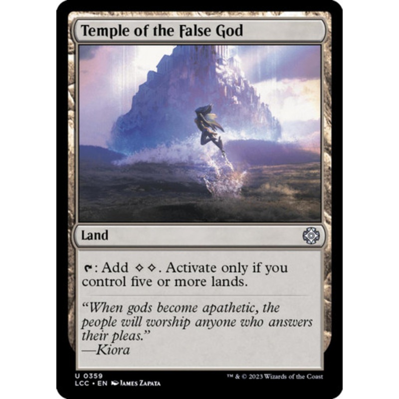 Temple of the False God | Lost Caverns of Ixalan Commander