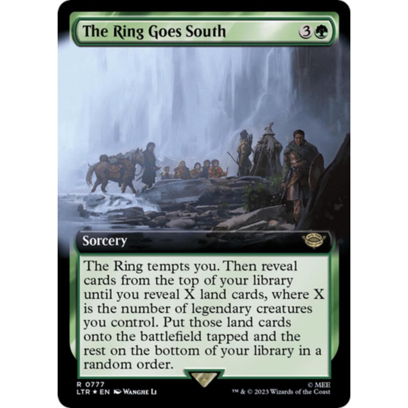 The Ring Goes South (Extended Art) (Surge Foil) | The Lord of the Rings: Tales of Middle-earth