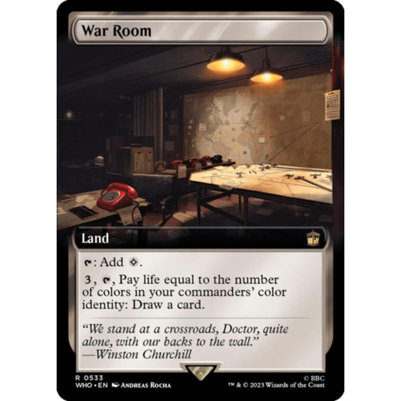 War Room (Extended Art) (foil)