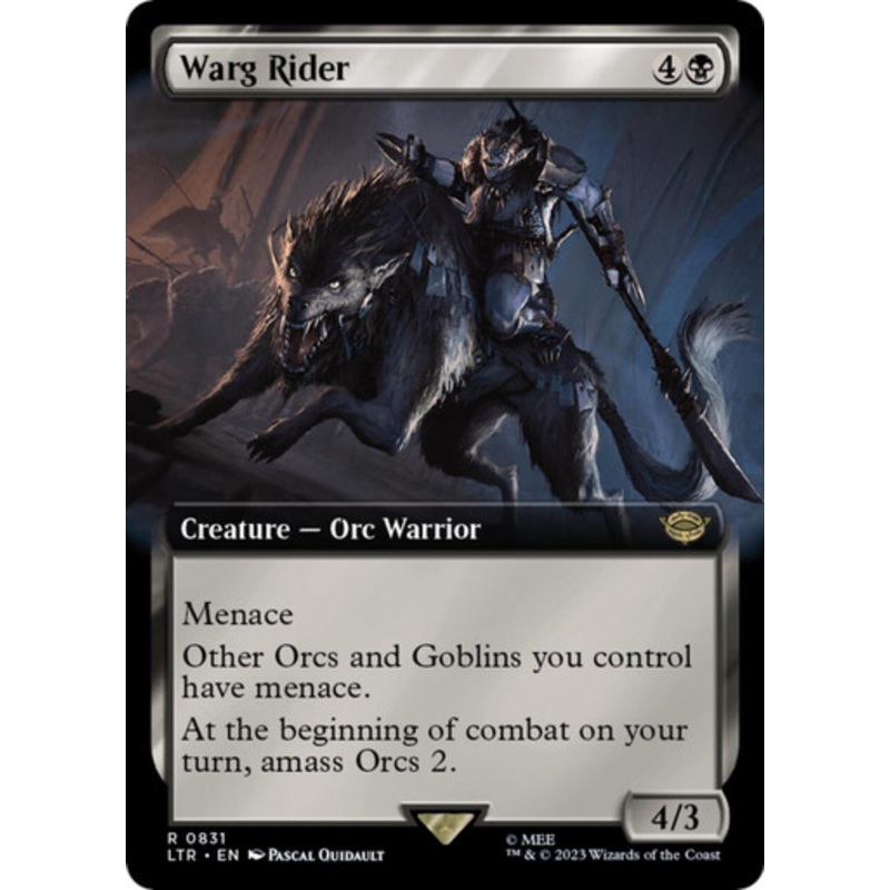 Warg Rider (Extended Art)
