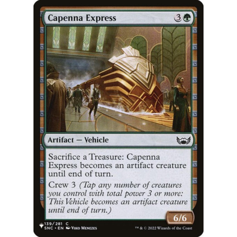 Capenna Express (The List Reprint) | Streets of New Capenna