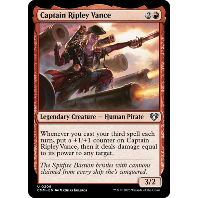 Captain Ripley Vance (foil) | Commander Masters