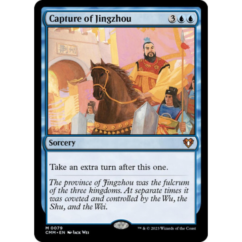 Capture of Jingzhou (foil) | Commander Masters