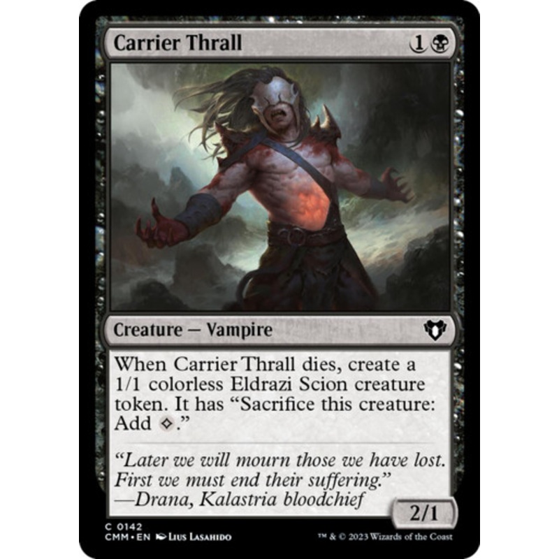 Carrier Thrall (foil) | Commander Masters