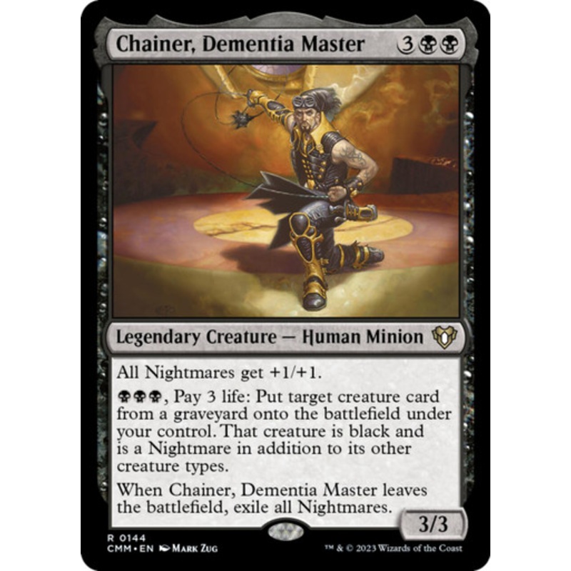 Chainer, Dementia Master (foil) | Commander Masters