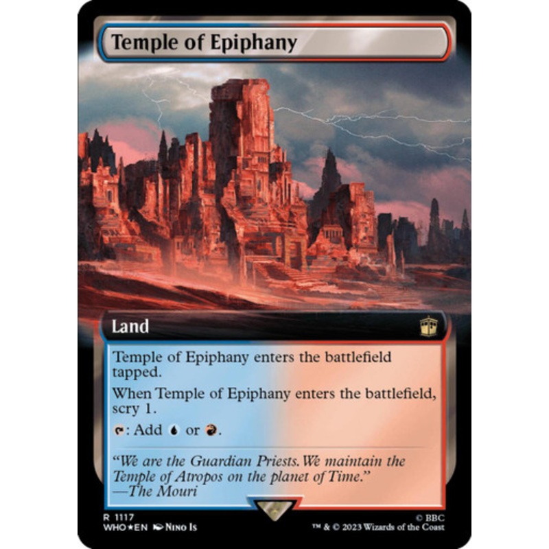 Temple of Epiphany (Extended Art) (Surge foil)