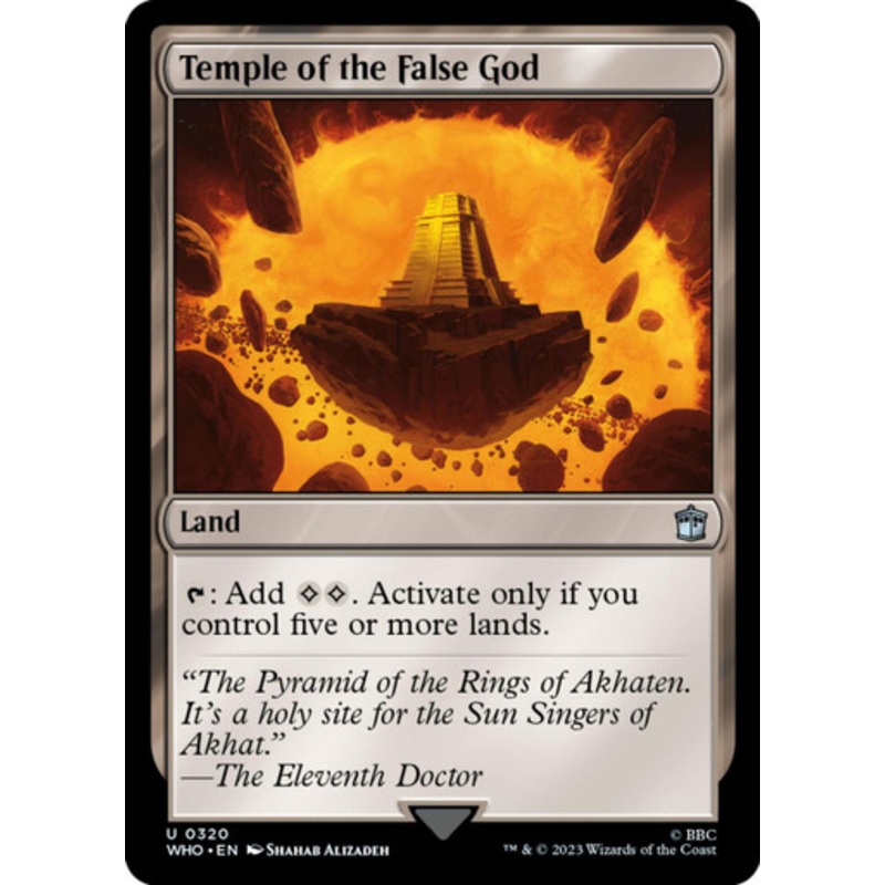 Temple of the False God | Universes Beyond: Doctor Who