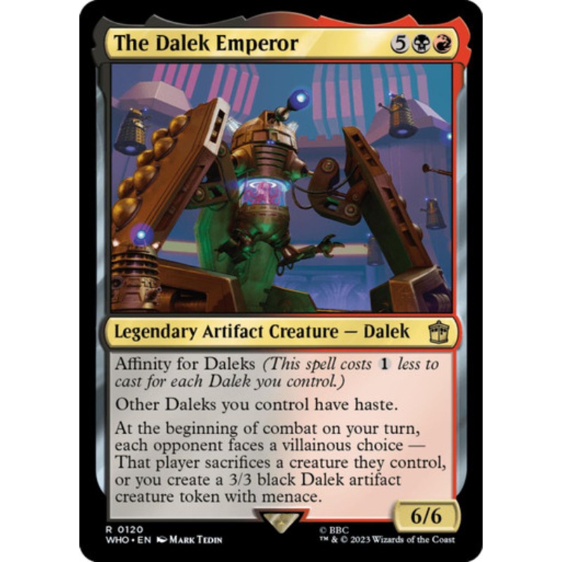 The Dalek Emperor (foil) | Universes Beyond: Doctor Who