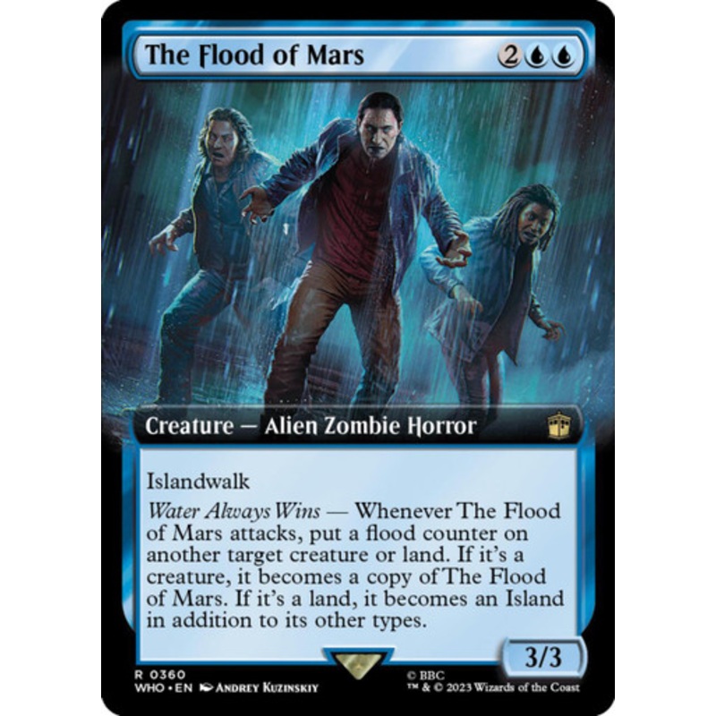 The Flood of Mars (Extended Art) | Universes Beyond: Doctor Who