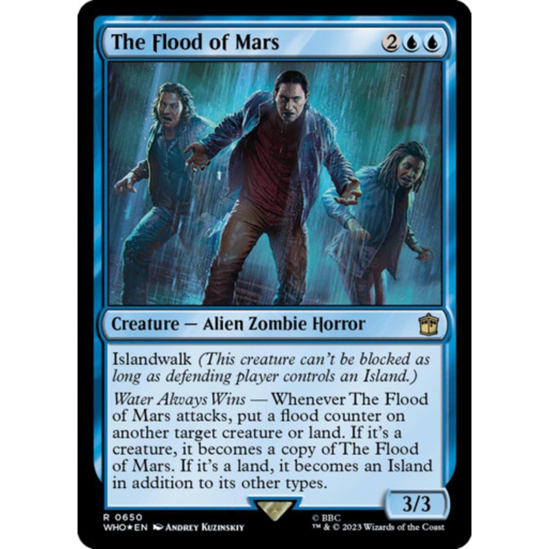 The Flood of Mars (Surge foil) | Universes Beyond: Doctor Who