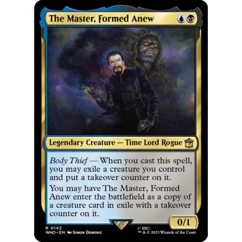 The Master, Formed Anew | Universes Beyond: Doctor Who
