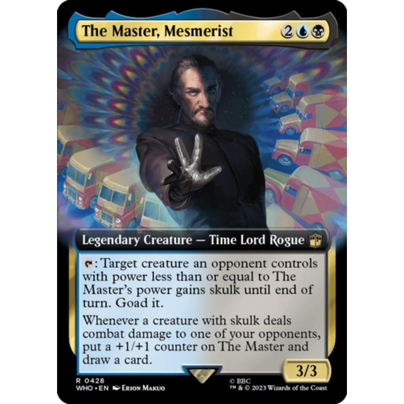The Master, Mesmerist (Extended Art) | Universes Beyond: Doctor Who