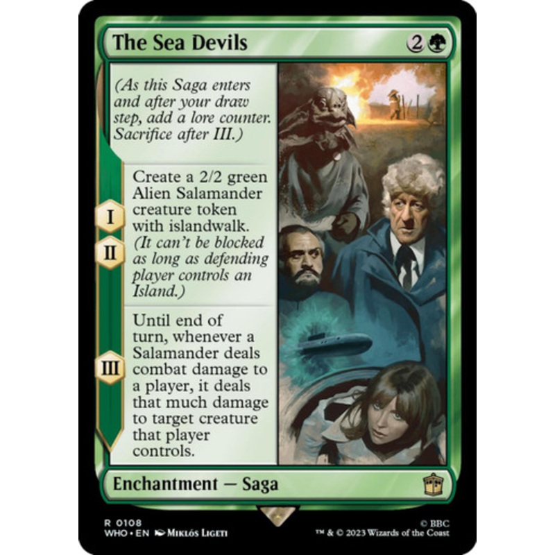 The Sea Devils | Universes Beyond: Doctor Who