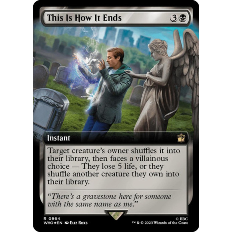 This Is How It Ends (Extended Art) (Surge foil) | Universes Beyond: Doctor Who