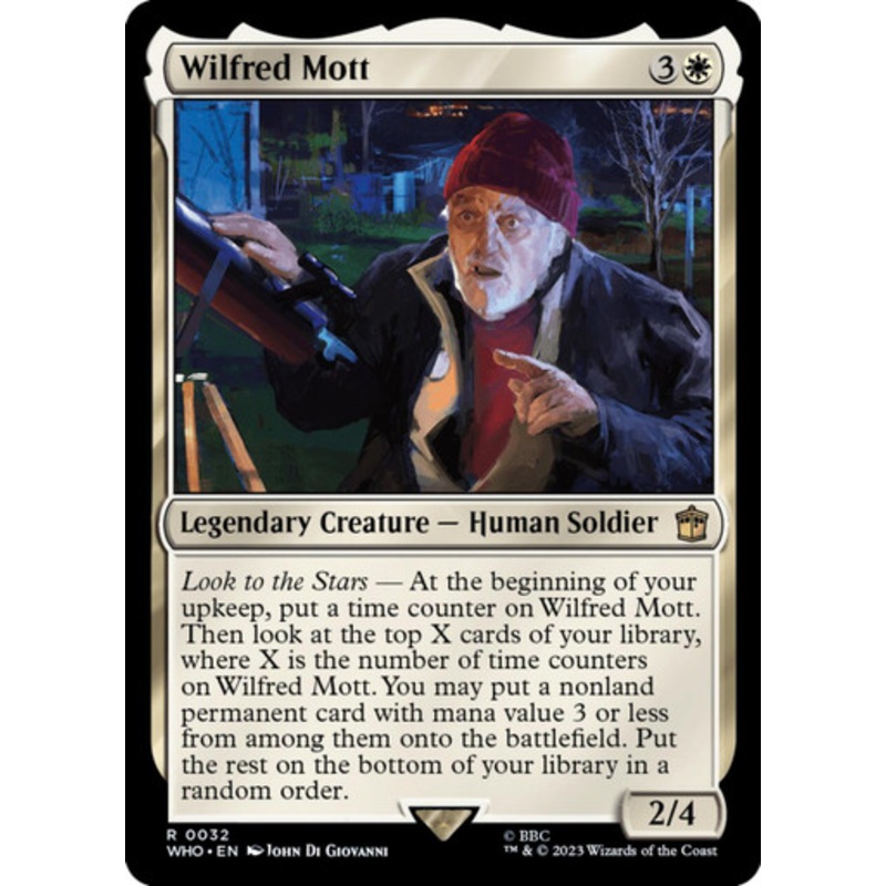 Wilfred Mott | Universes Beyond: Doctor Who